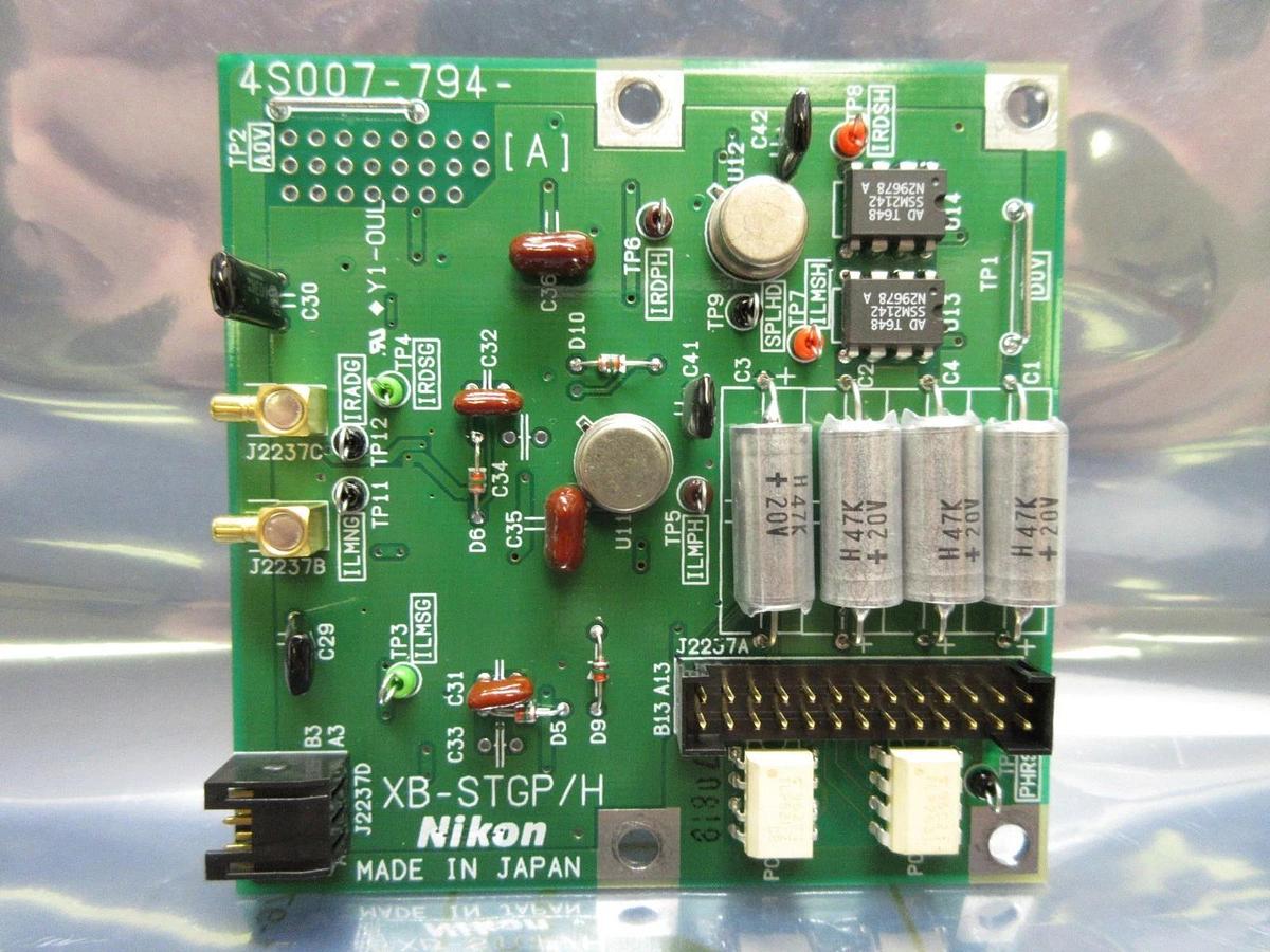 Used Nikon 4S007-794 Interface Board PCB XB-STGP/H NSR-S202A System Used
