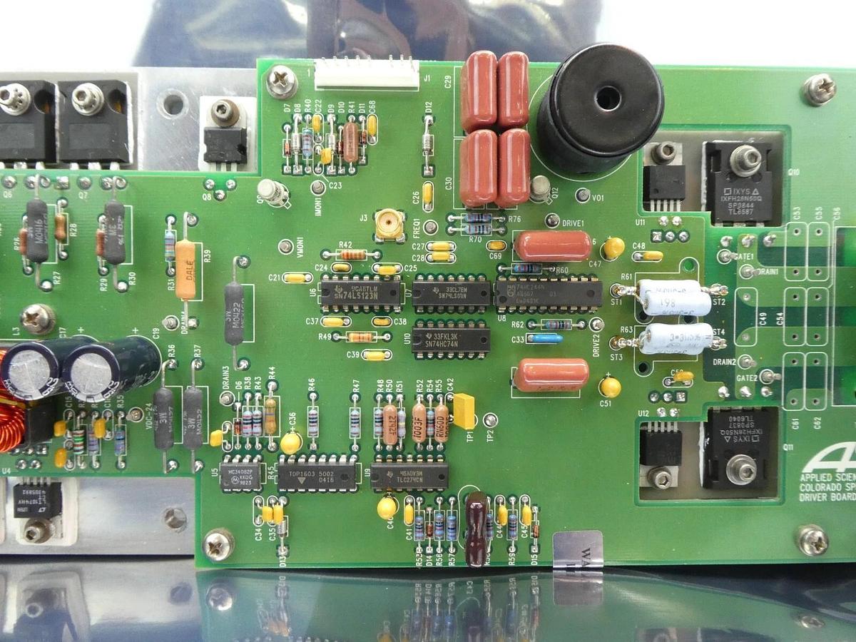 Used ASTeX ARX-X490 Driver PCB ABX-X490 AMAT Centura ETO Rack MKS Working Surplus