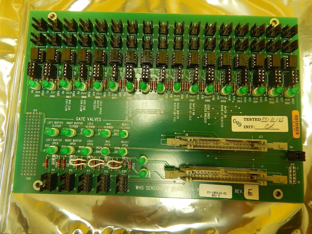 Used ASM 03-185614-01 WHS Sensor I/F Board PCB 16-186980D01 Epsilon 3000 Used Working