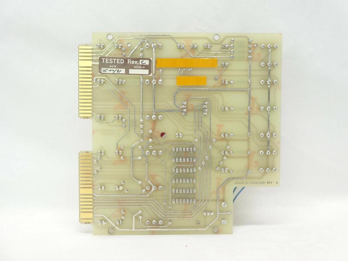 Used Varian Semiconductor VSEA D-F4261001 End Station Diagnostic PCB Rev. C Working