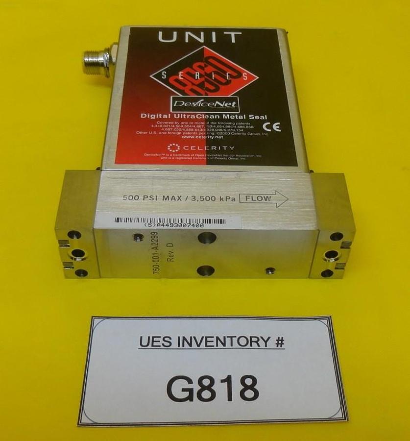 Used Unit Instruments UFC-8565 Mass Flow Controller MFC 15L NH3 8560 Used Working