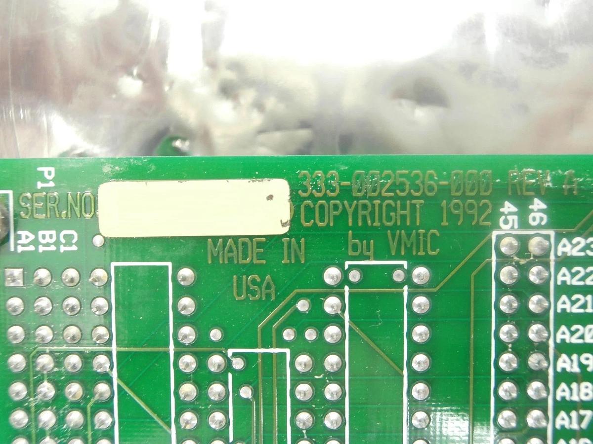 Used VMIC 332-002536-000 B 5V Optically Coupled Digital I/O PCB Card VMIVME 2536 Used
