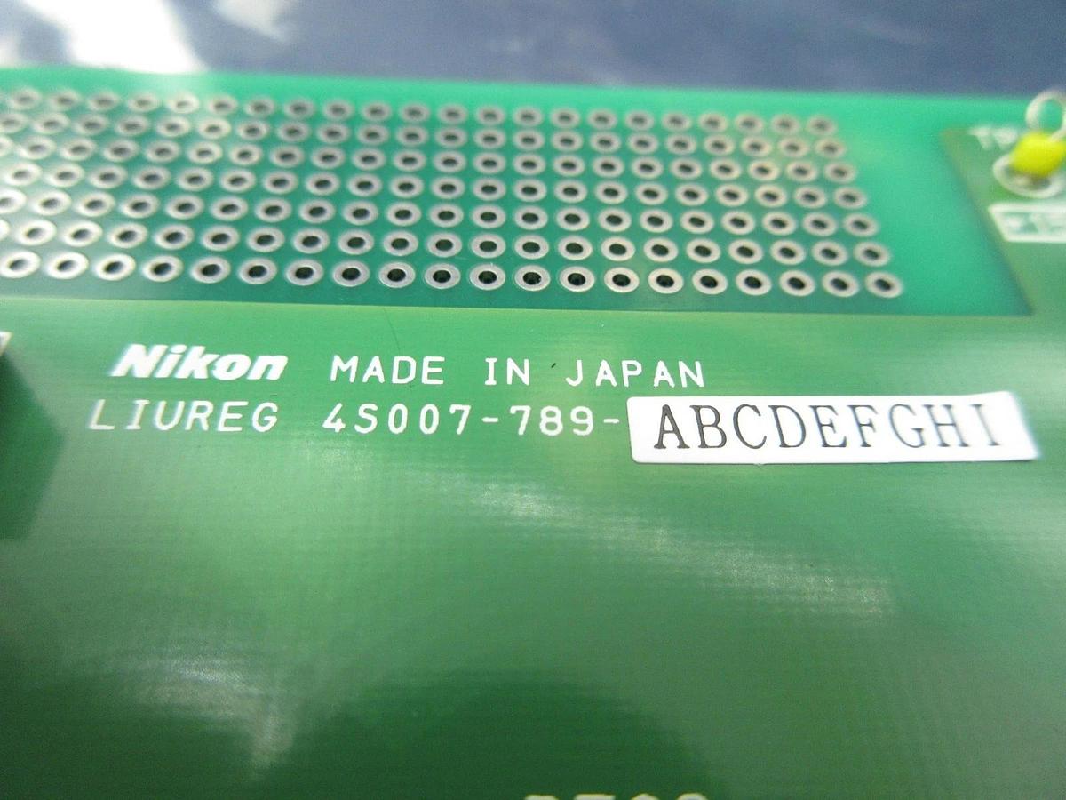 Used Nikon 4S007-789 DC-DC Converter Board PCB LIUREG NSR-S204B Used Working