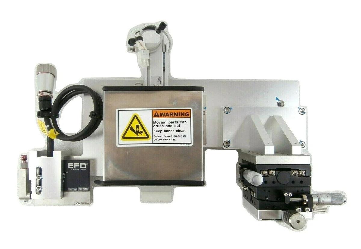 Used Samsung Electronics Ink Marking Assembly EFD LV-020 PicoDot FSL-IW3MA2 Working