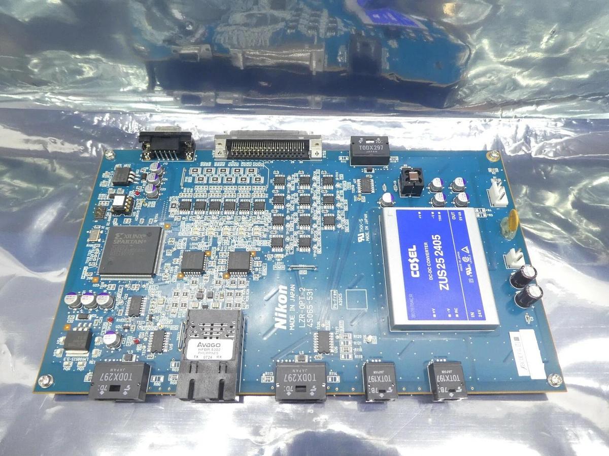 Used Nikon 4S065-531 Laser Optics PCB LZR-OPT-2 NSR FX-601F System Working Surplus