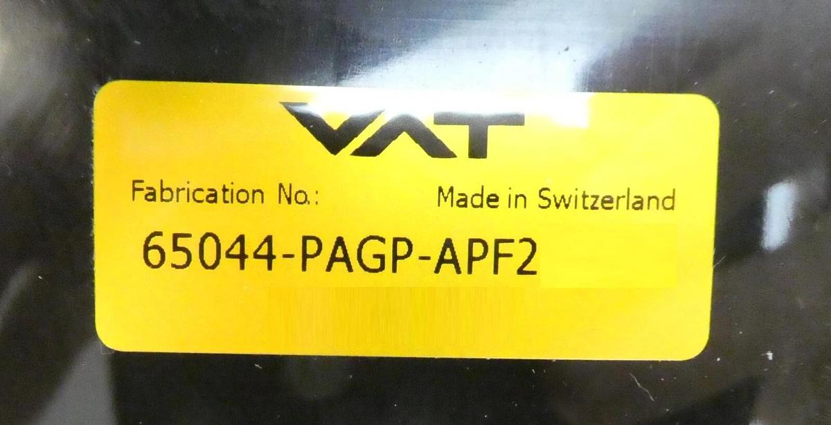 Used VAT 65044-PAGP-APF2 Pendulum Control & Isolation Gate Valve Series 650 Working