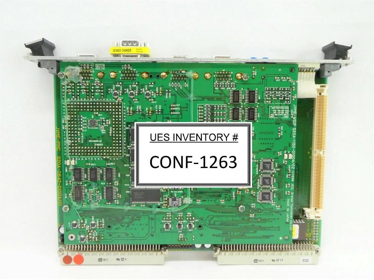 Used JEOL S20A-0842-0100A/01 JVME-PMC PCB Card JVME-WSIF JWS-2000 Working Spare
