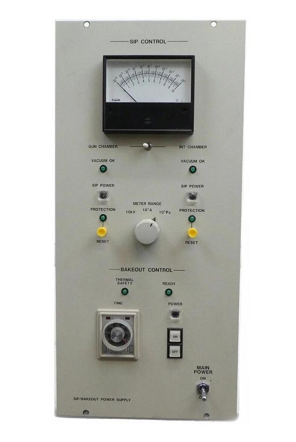 Used JEOL JSM-6400F SIP Control SIP/BAKEOUT Power Supply Wafer Defect SEM Working
