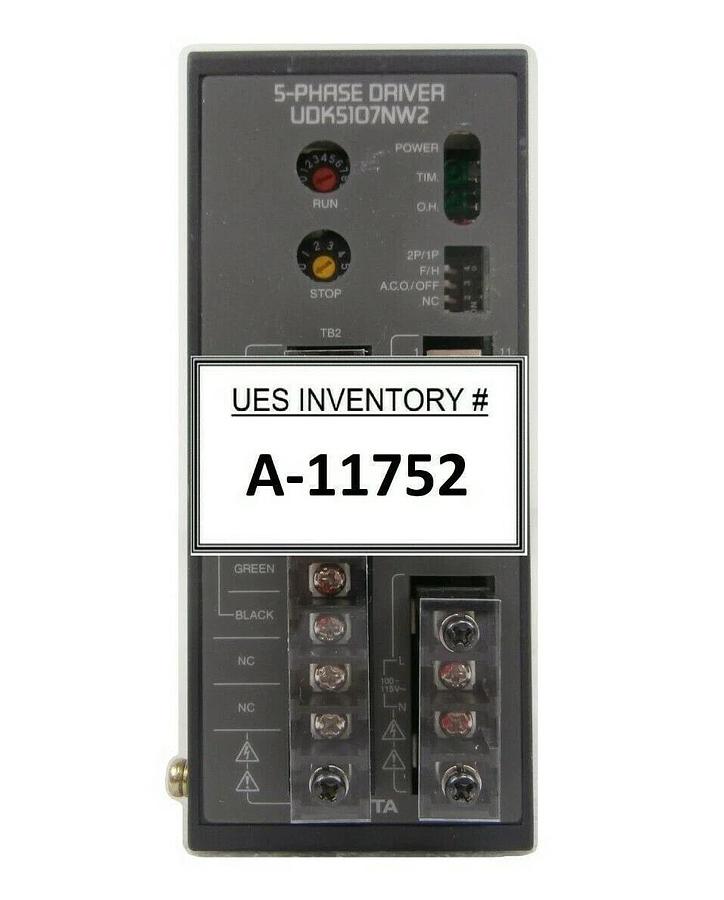Used Oriental Motor UDK5107NW2 5-Phase Driver VEXTA Working Spare