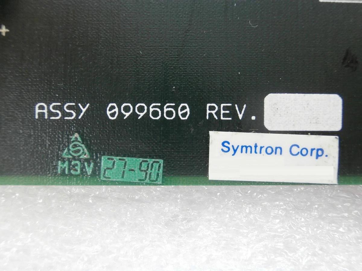 Used Symtron 099660 5-Slot Backplane PCB Tencor Surfscan 7000 KLA-Tencor Working