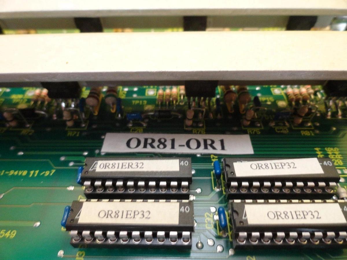 Used ACS Electronics OR81-OR1 8 Channel Controller OR81 PCB Orbot WF 736 DUO Used