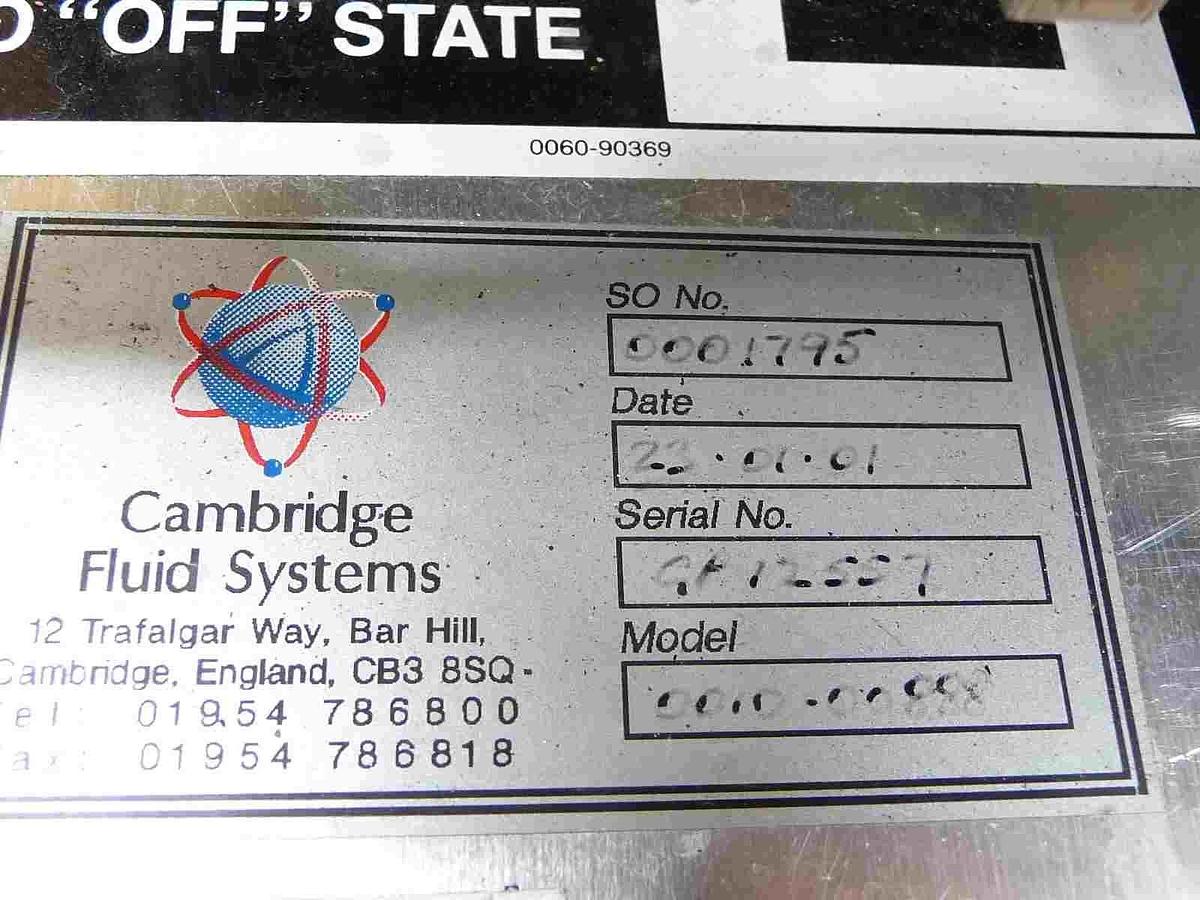 Used AMAT Applied Materials 0010-00888 Mass Flow Controller N2(H2) Gas Panel Working