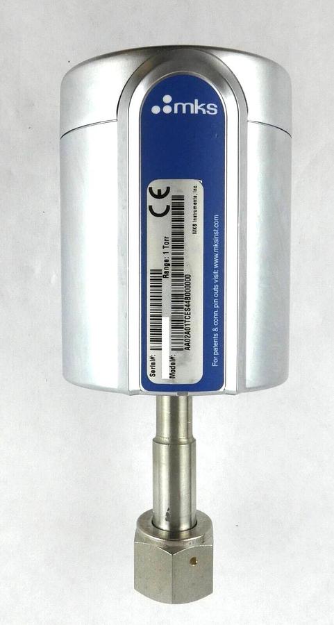 Used MKS Instruments AA02A01TCES44B000000 Baratron Pressure Transducer Tested Working