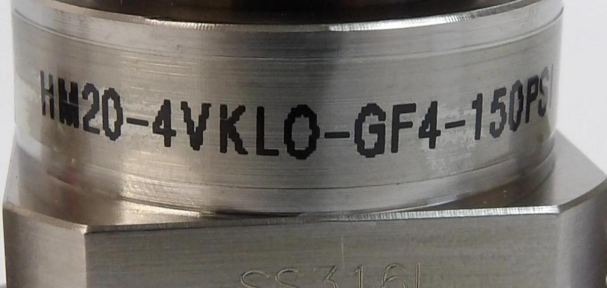 Used Ham-Let 2LNS4O-CM2-HB HM20-4VKLO-GF4-150PSI Hybrid Diaphragm Valve Lot of 6 Work