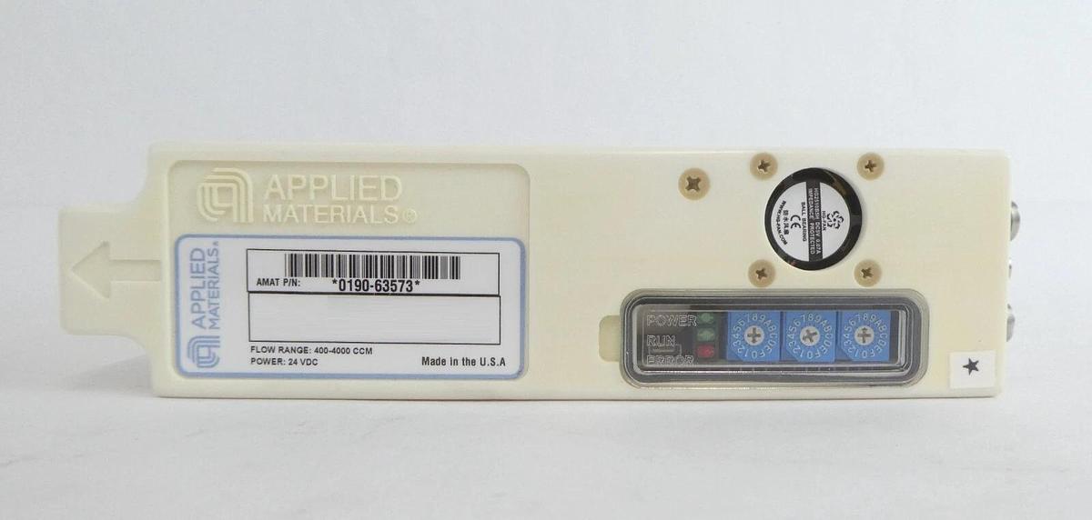 Used AMAT Applied Materials 0190-63573 Flow Controller 400-4000 CCM Lot of 2 Working