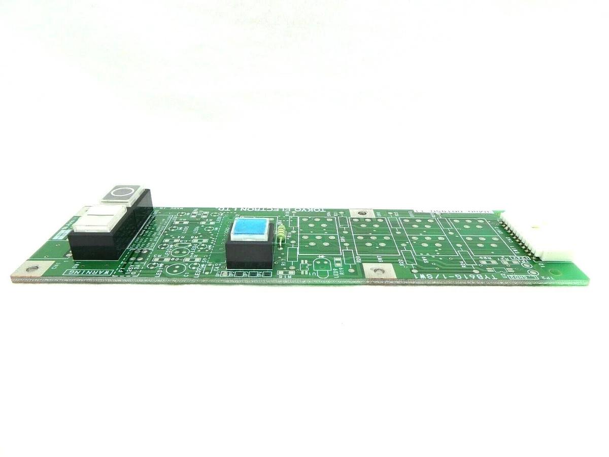 Used TEL Tokyo Electron 3M80-001950-11 Button Panel PCB TYB61G-1/SW1 Trias Working