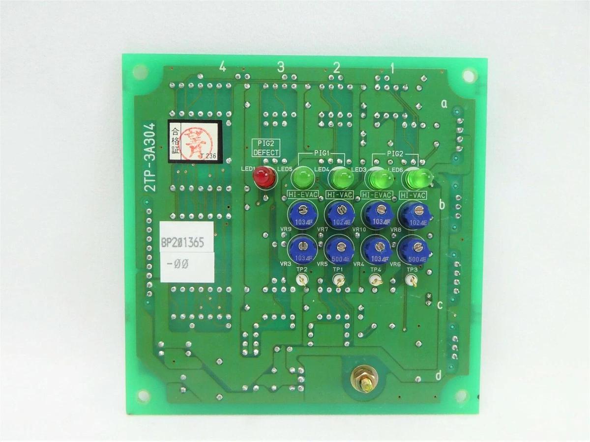 Used JEOL BP102106 PIG PB Board PCB 2TP-3A304 JWS-2000 Wafer Defect SEM Working Spare