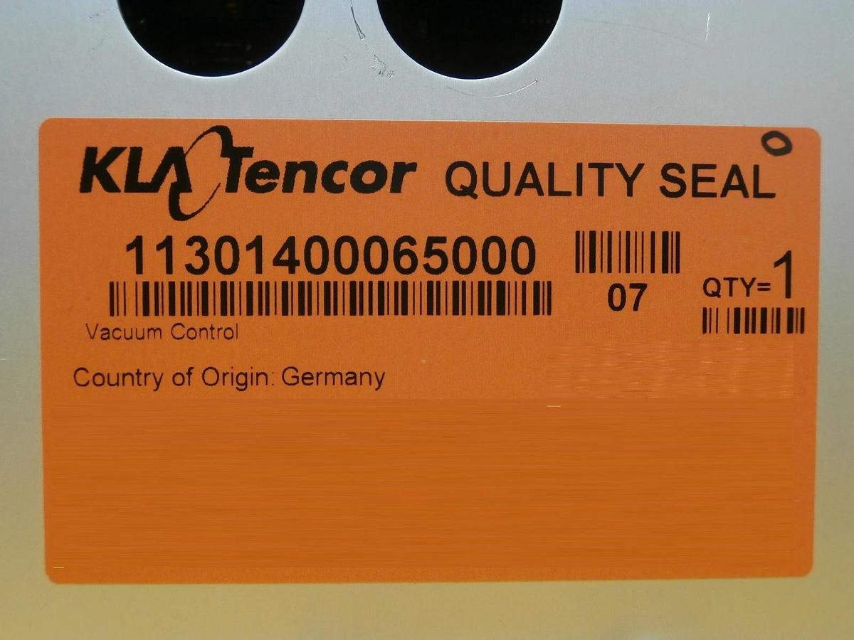 Used KLA-Tencor 11301400065000 Main/Chuck Vacuum Control 11 301 400 065 000 Working