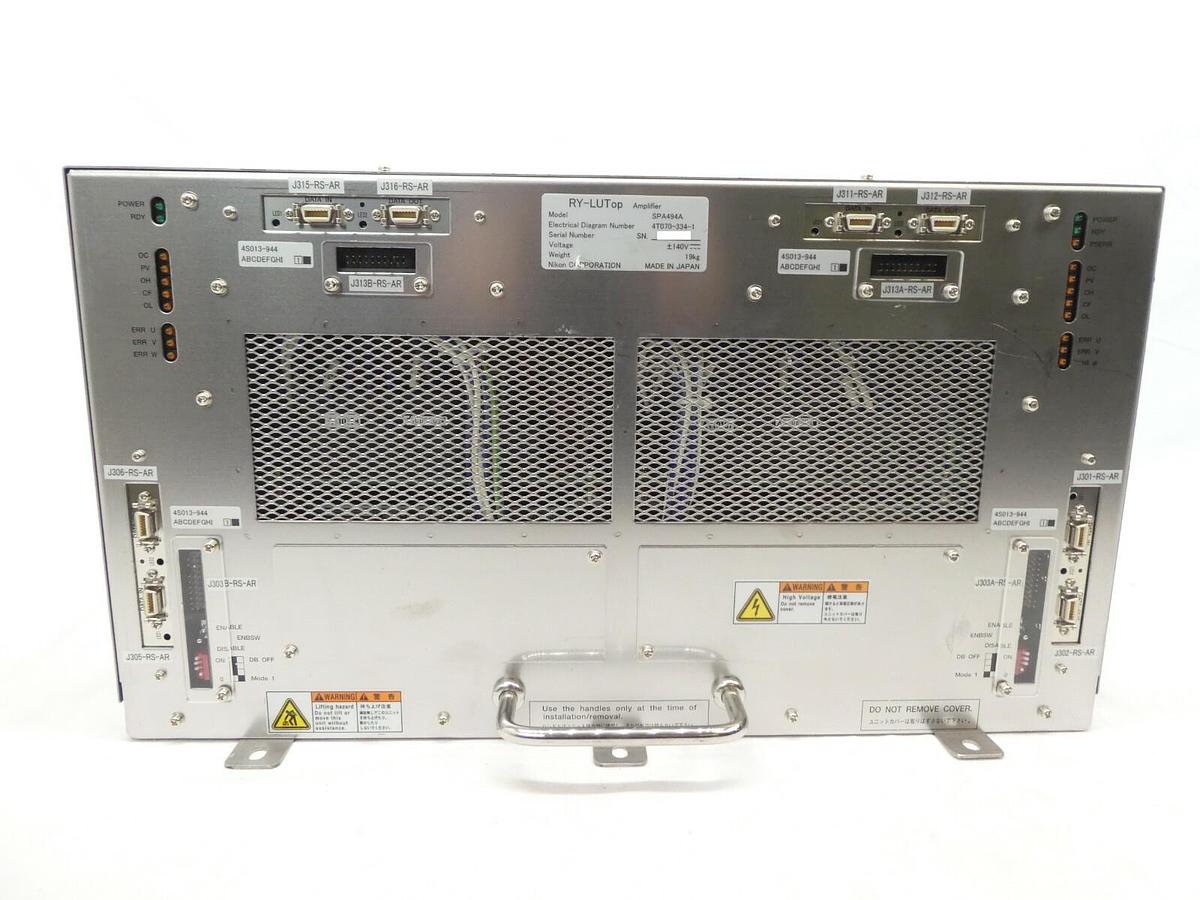 Used Nikon 4T070-334-1 RY-LUTop Amplifier Module SPA494A 4S013-944 NSR Series Working