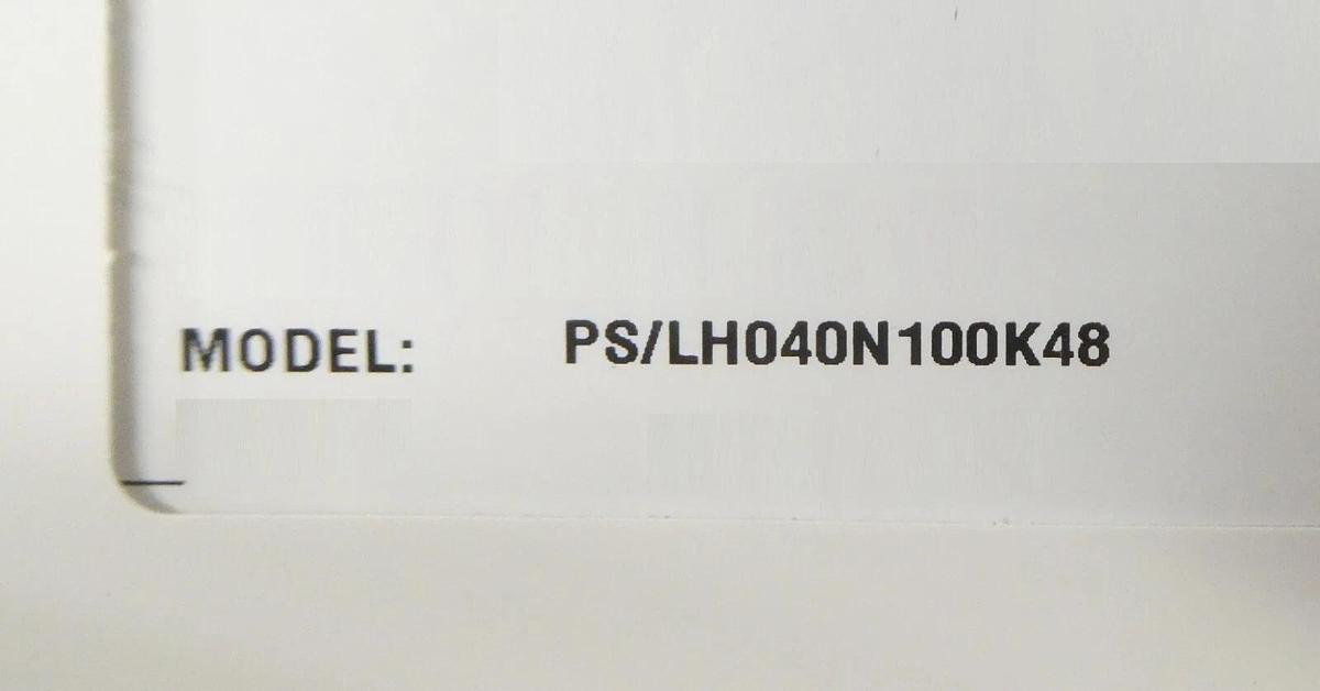 Glassman PS/LH040N100K48 High Voltage 4.0kW Power Supply LH Series New Surplus