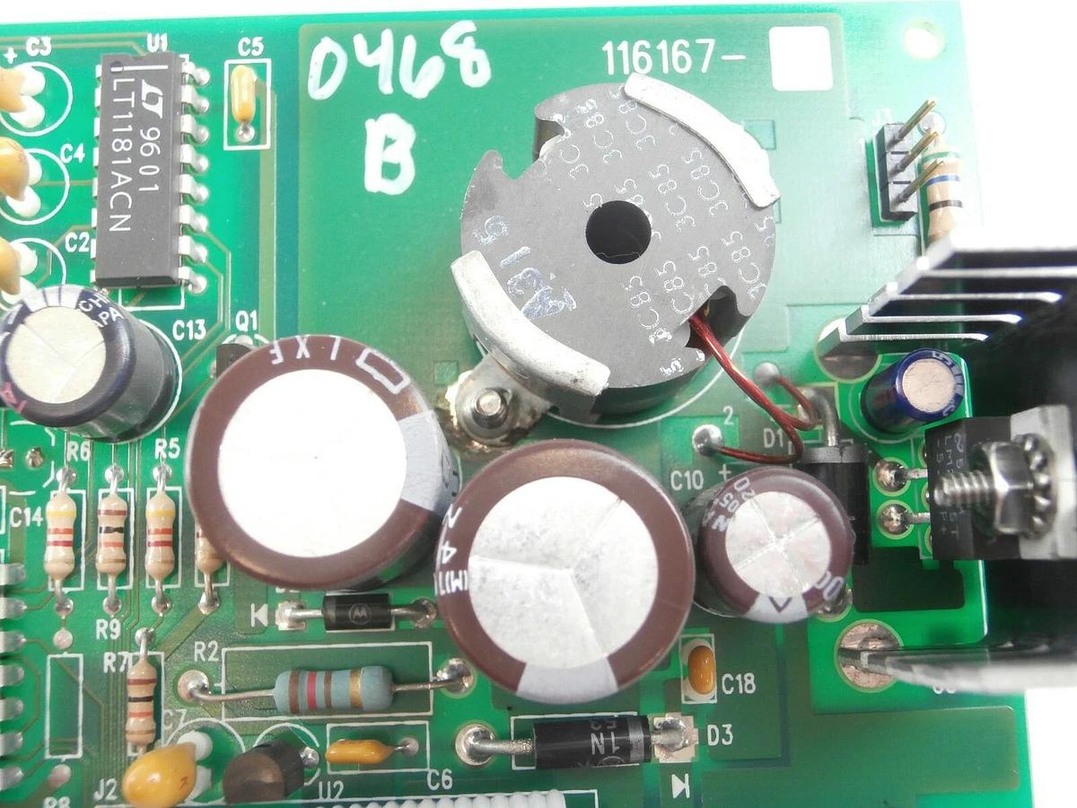 Used MKS Instruments 116167 Interface Connector PCB 116166-C Working Spare