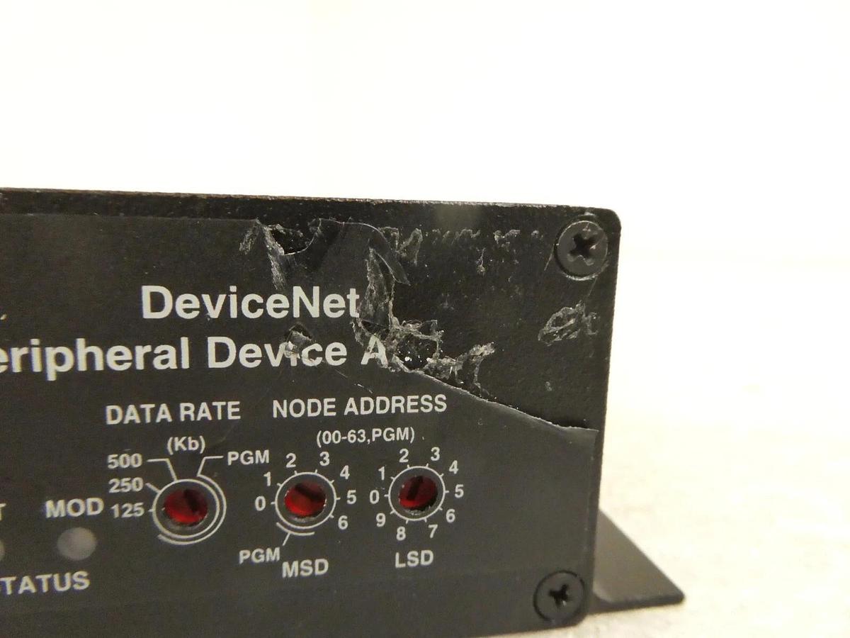 Used MKS Instruments CDN127-4 DeviceNet Peripheral Adaptor AMAT 0190-08538 Working