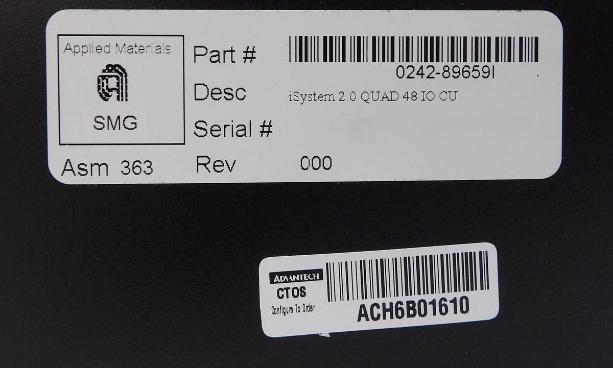 AMAT Applied Materials 0190-46809 Remote I/O Module Lot of 2 New