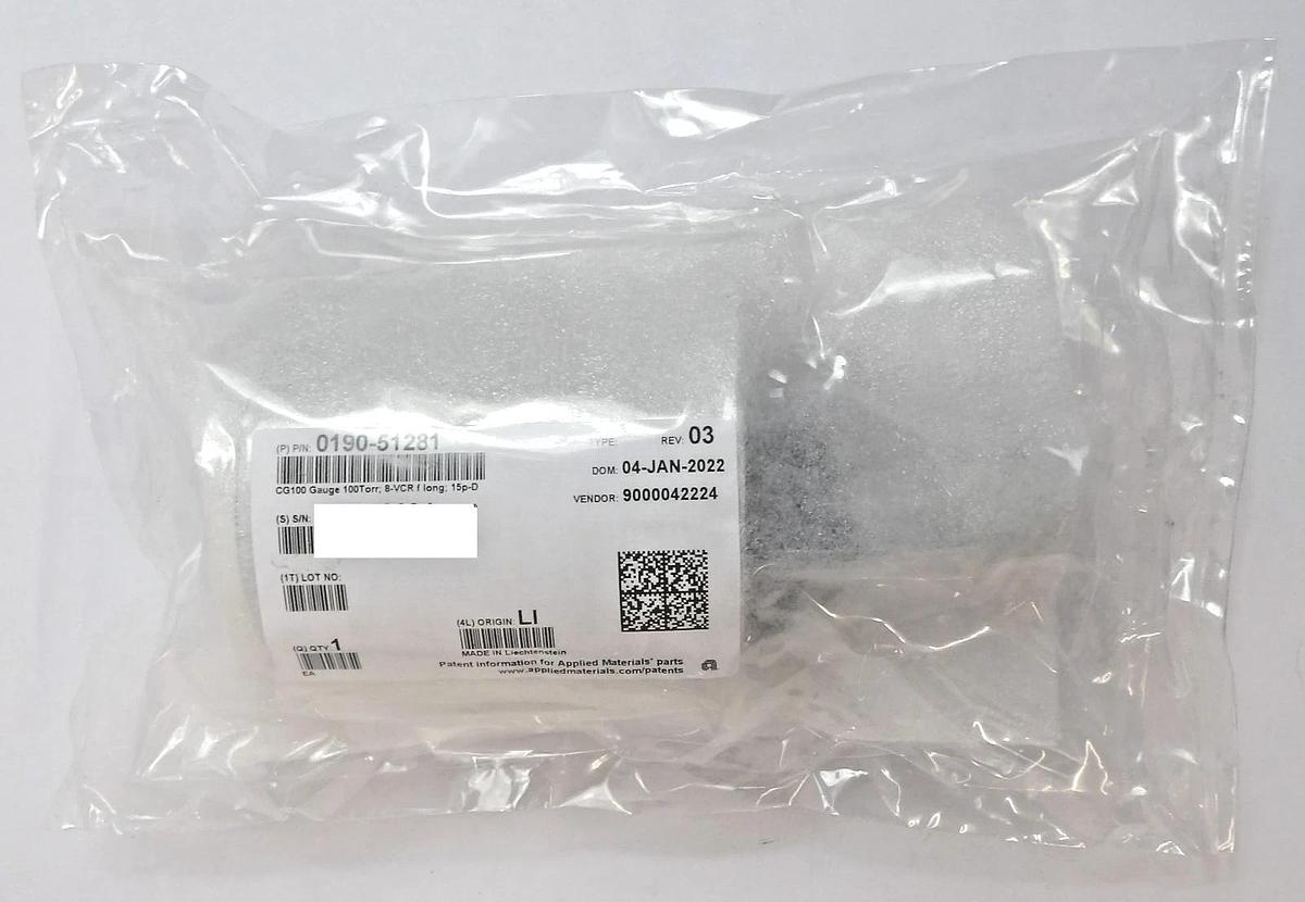 Used AMAT Applied Materials 0190-51281 Capacitance Gauge Inficon CG100 New Surplus