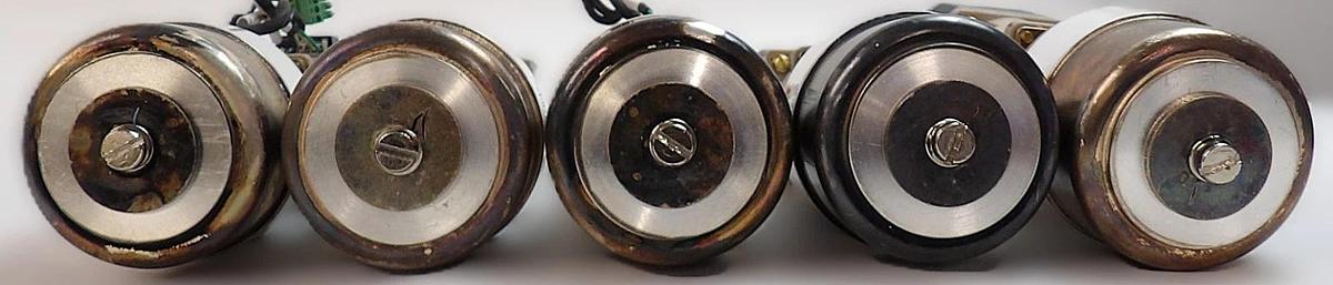 Used Comet CVUN-500BC RF Variable Vacuum Capacitor Lot of 5 Working