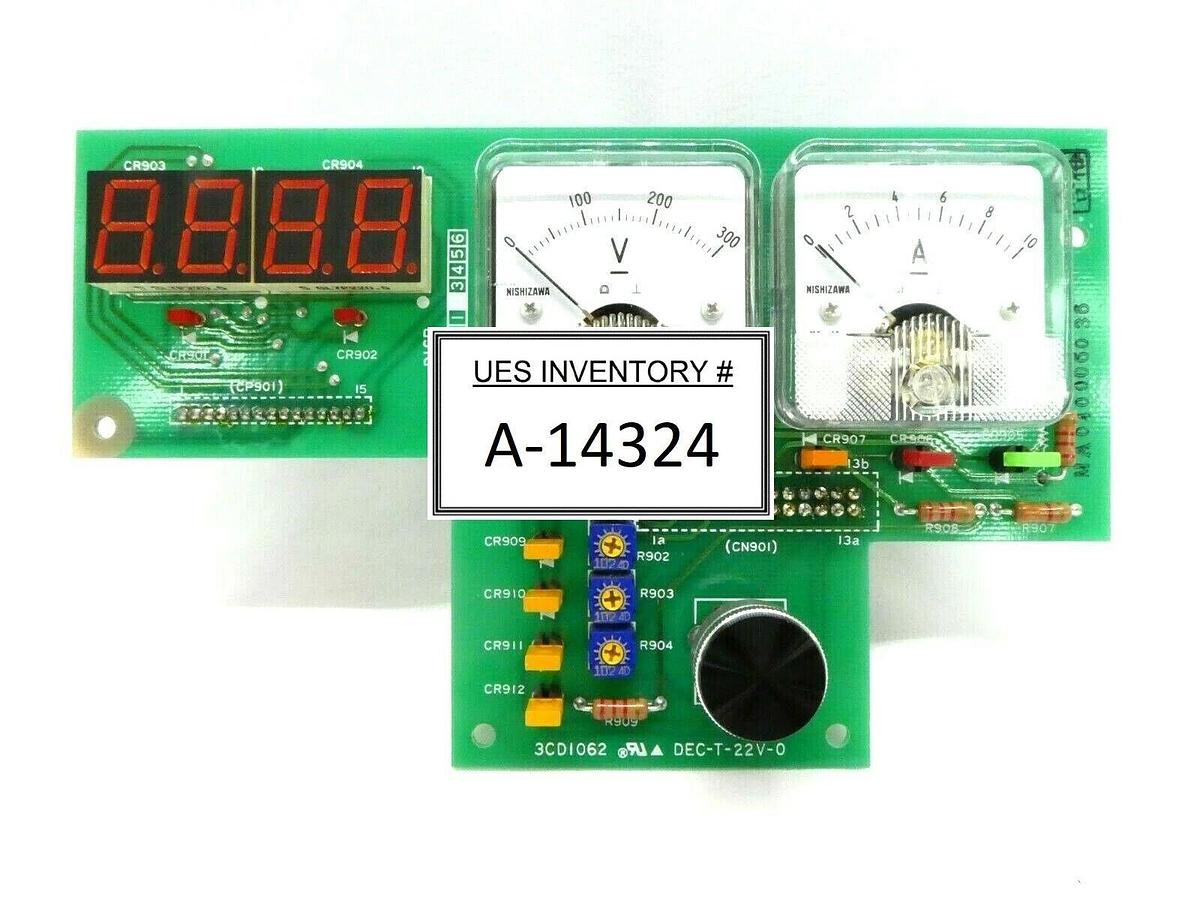 Used Hitachi Kokusai Denki 3CD1062 Voltage/Current Display PCB Mikro Sonic Working