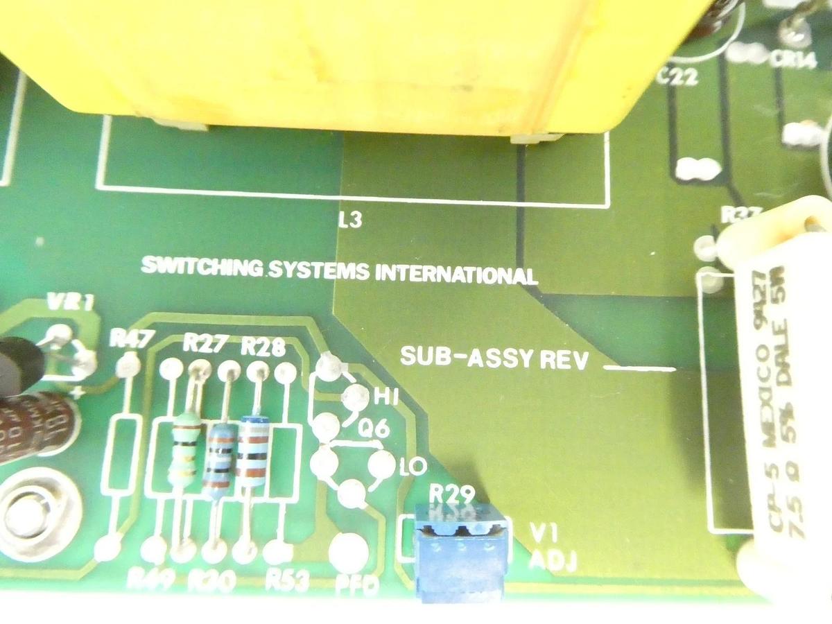 Used SSI Switching Systems International 20-009-044 A1 Power Supply 30-0009-001