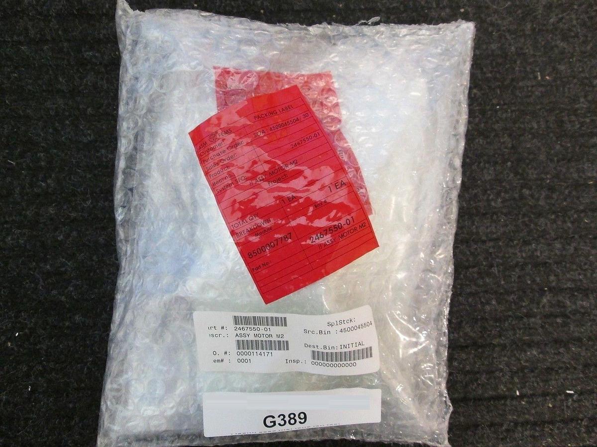 Used ASM 2467550-01 Motor M2