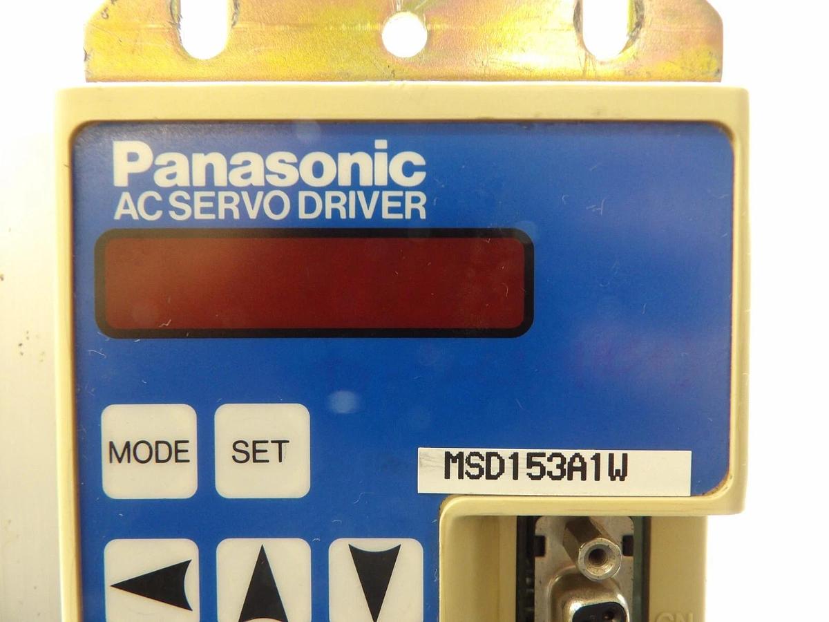 Used Panasonic MSD153A1W AC Servo Driver Assembly Module Working