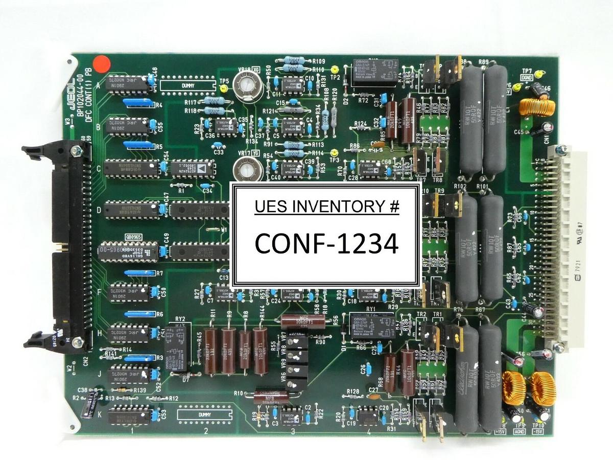 Used JEOL BP102044-00 DFC CONT(1) PB PCB Card JWS-7555S SEM Working Spare
