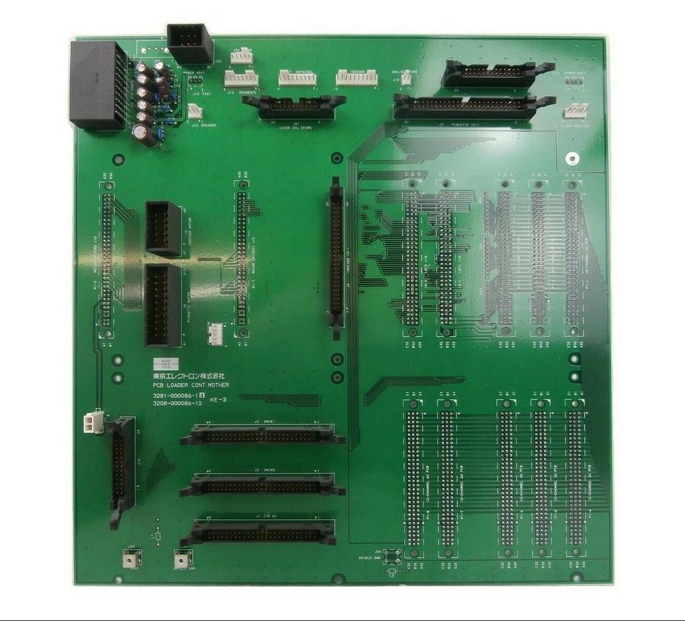 Used TEL Tokyo Electron 3281-000086-14 Backplane PCB Loader CONT Mother P-8 Working