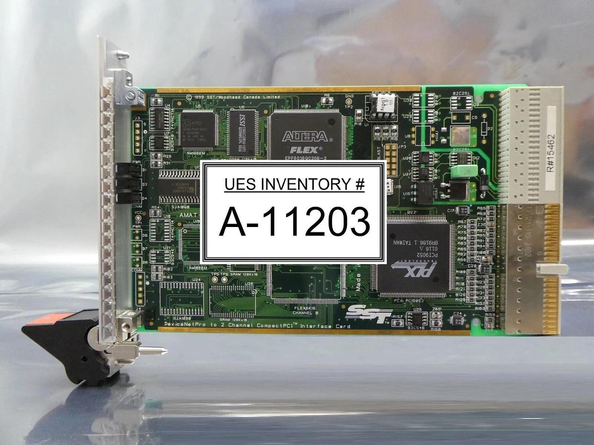 Used SST Woodhead 490-1437 DeviceNet Pro PCB Card DNP-CPCI-1 AMAT-0190-01155 Working
