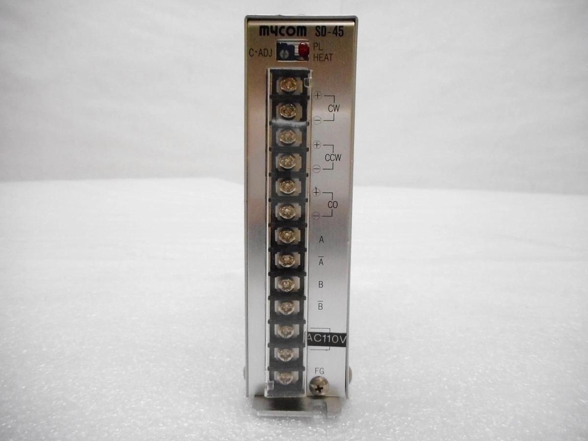 Used Mycom SD45-231 SD45-210 Stepping Motor Driver Lot of 4 Used