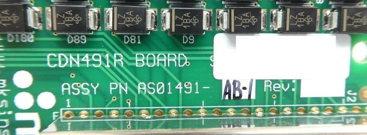 Used MKS Instruments AS01491-AB-1 DeviceNet PCB Card CDN491R AMAT 0190-27072 Lot of 3