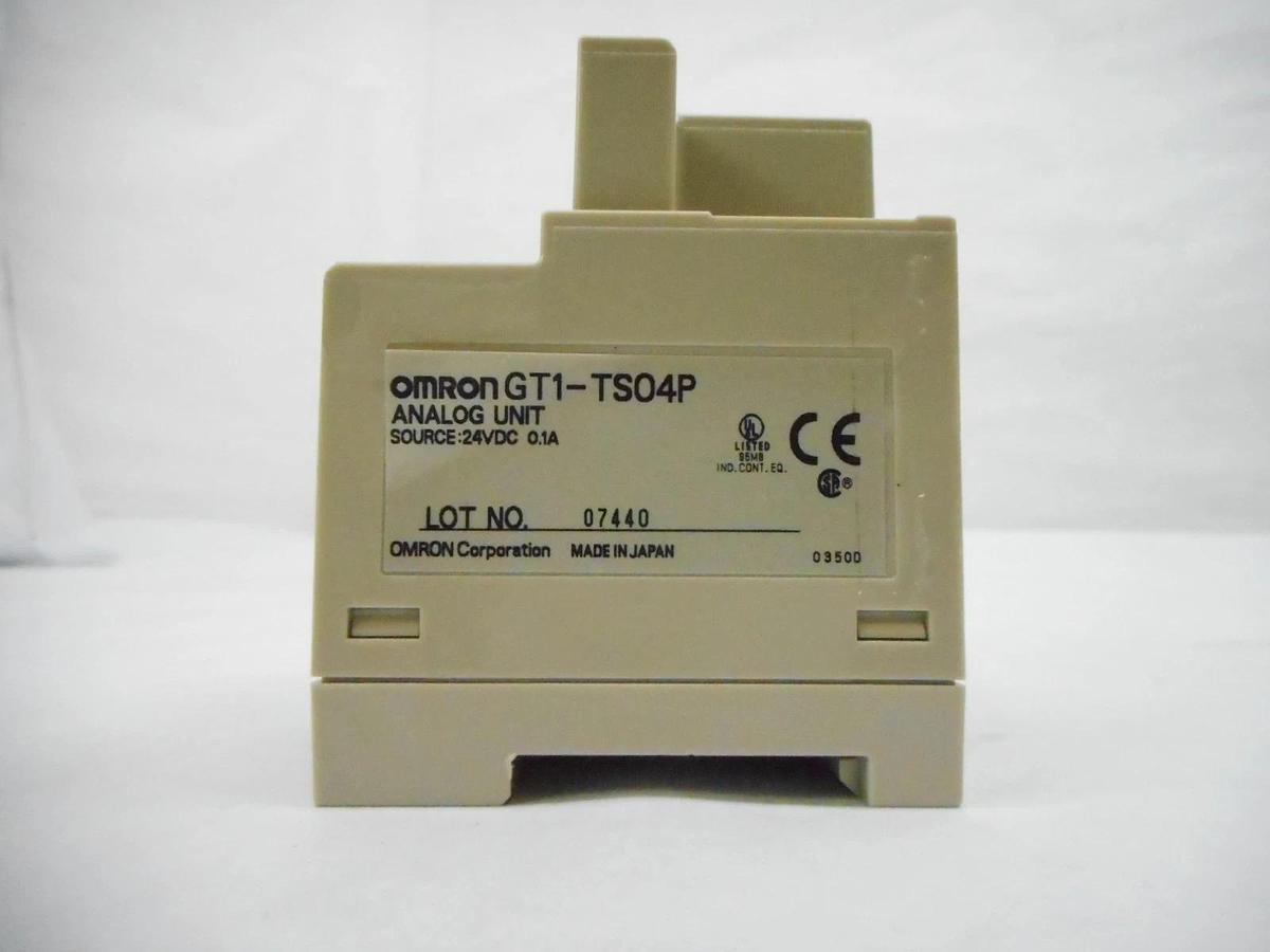 Used Omron GT1-TS04P Analog Unit PLC Module Reseller Lot of 4 Used Working