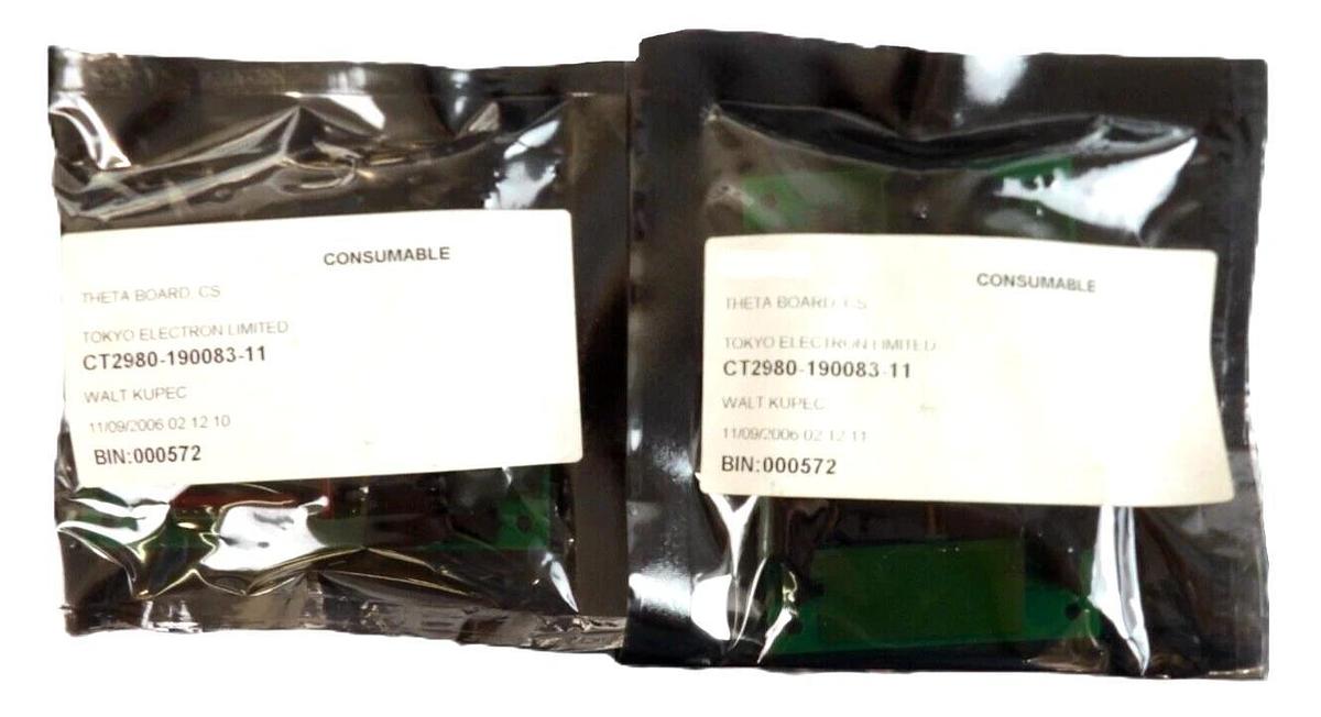 Used Tokyo Electron CT2980-190083-11 CS X Theta PCB Board NP8009R030-0 Lot of 2 New