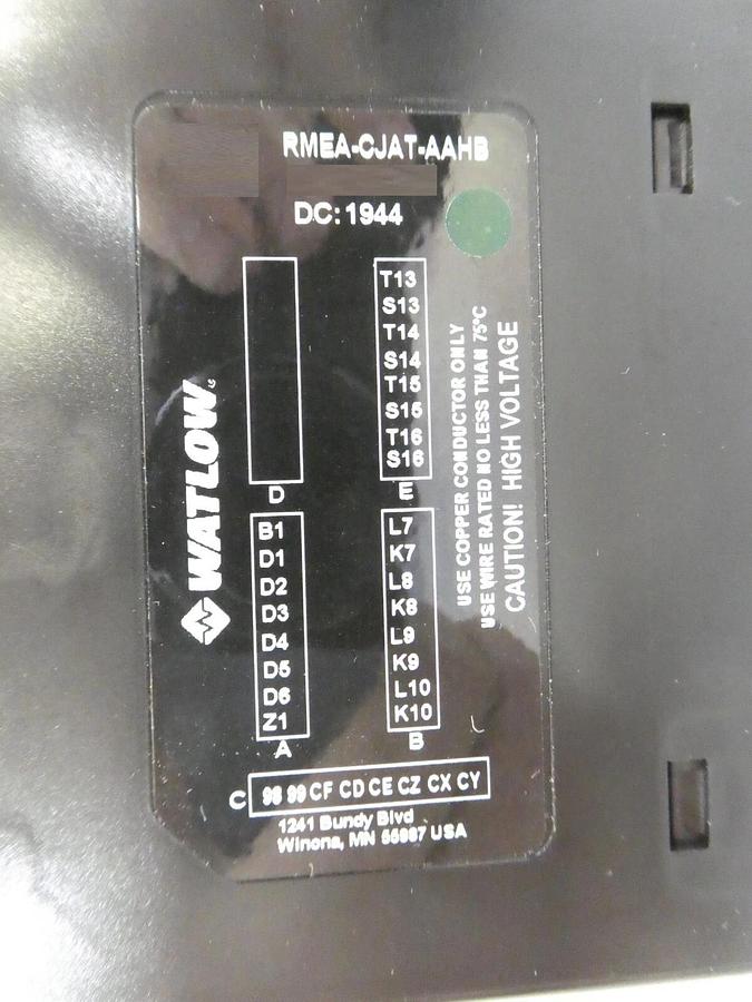 Used Watlow EZ-ZONE RMT Multi-Function Thermal Controller PID AMAT Working Surplus