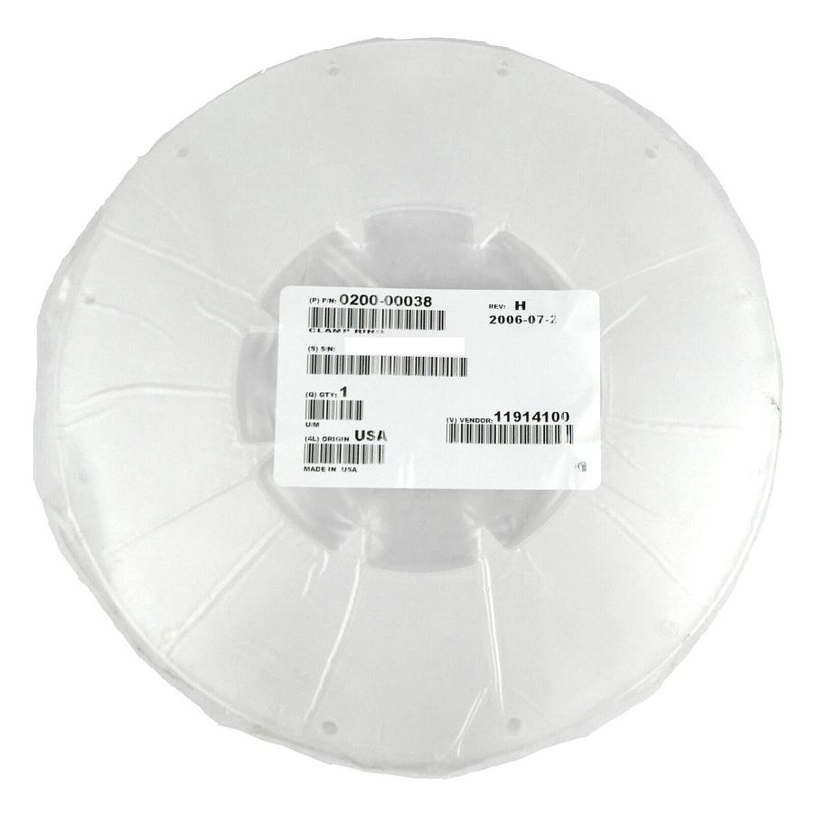 Used AMAT Applied Materials 0200-00038 Quartz Clamp Ring 100mm New Surplus