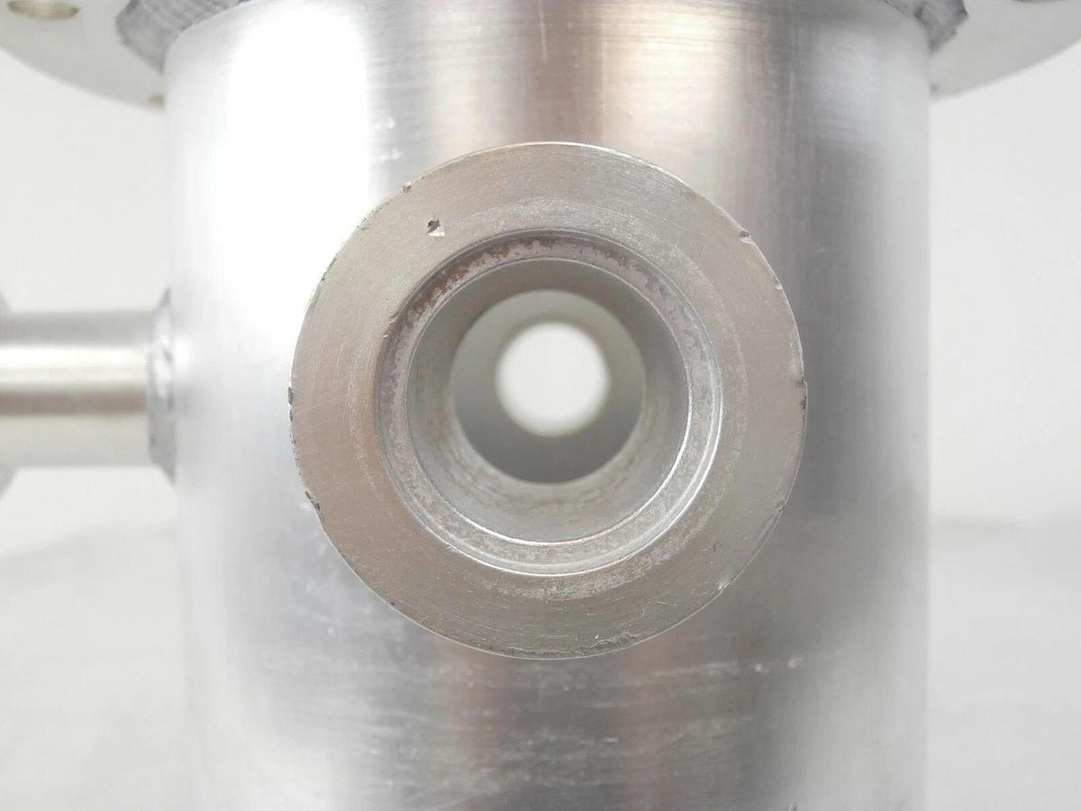 Used Novellus Systems 16-00037-02 3-Port NW25 Vacuum Nipple Fitting Cleaned Surplus