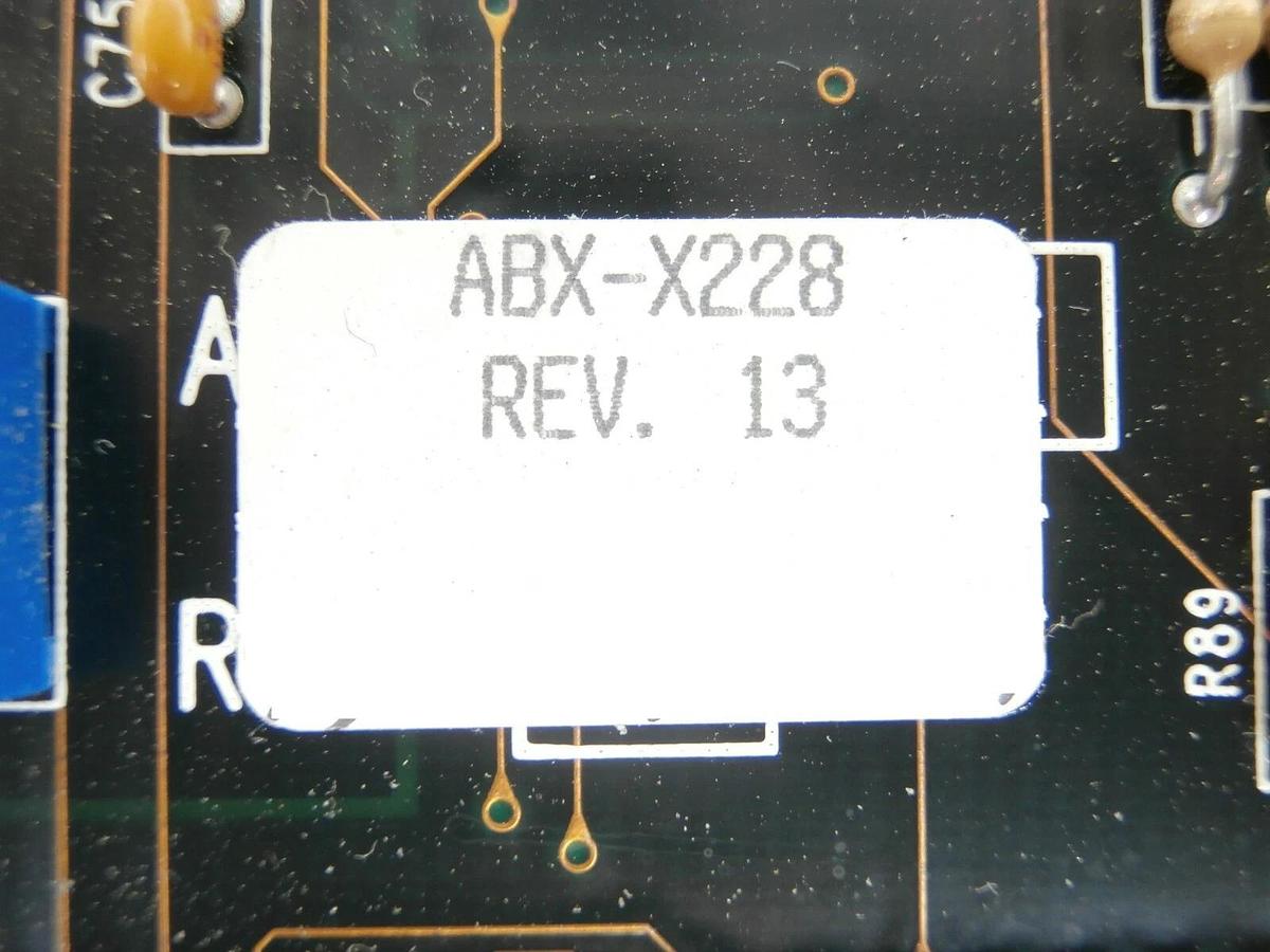 Used ETO Ehrhorn Technological Operations ABX-X228 RF Generator Controller PCB Rev 13