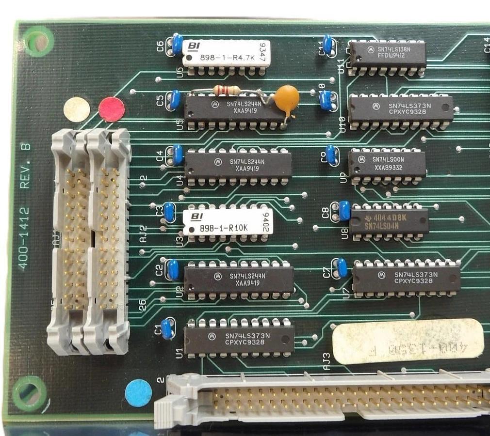 Used Altek Semiconductor 400-1350 Processor PCB 400-1412 Contact CS-400E Working