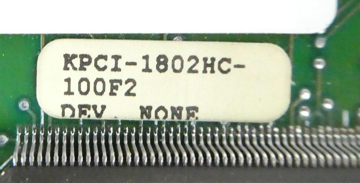 Used Keithley Instruments KPCI-1802HC Processor PCB Card Working Surplus