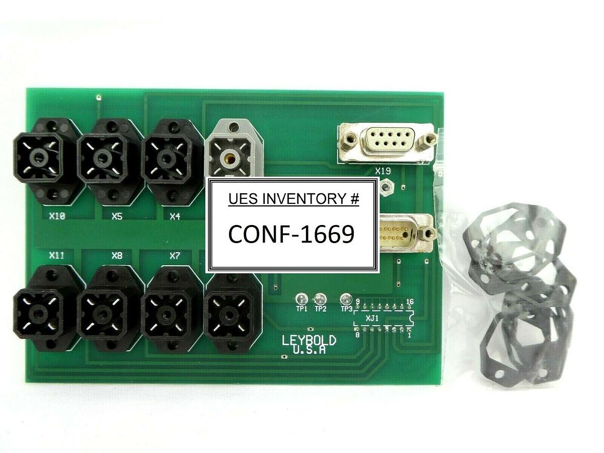 Used Leybold Vacuum 20080921B Interface Board PCB New Surplus