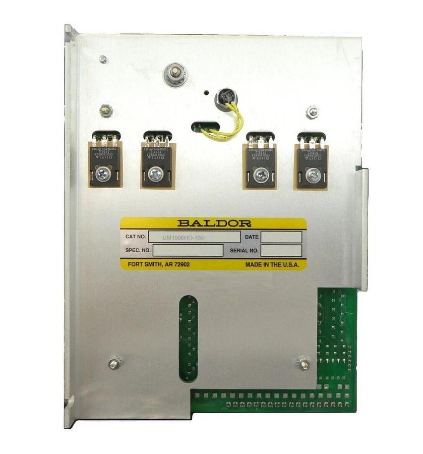 Used Baldor UM1506HO-100 Servo Drive Axis Controller PCB Varian VSEA P127321 Working