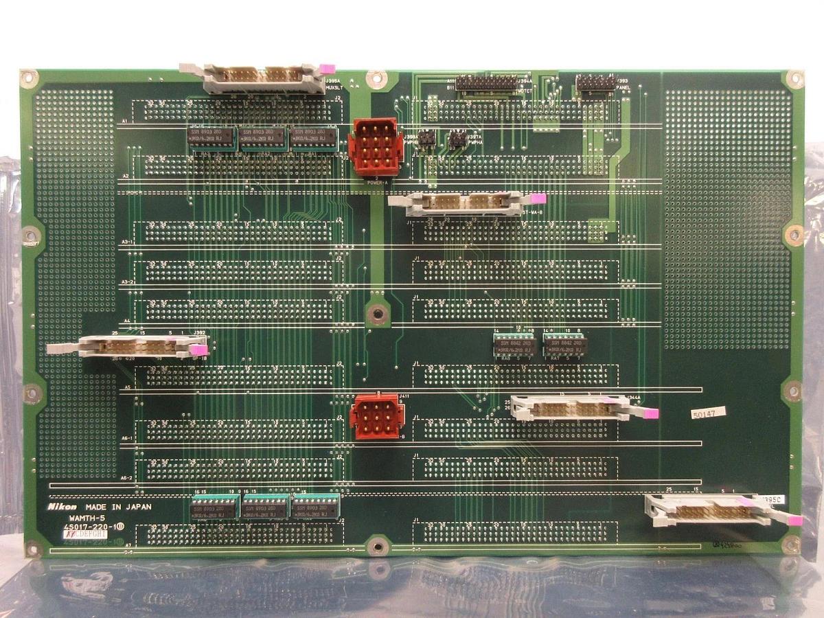 Used Nikon 4S017-220-1Ⓑ Backplane Interface Board PCB WAMTH-5 NSR System Used Working