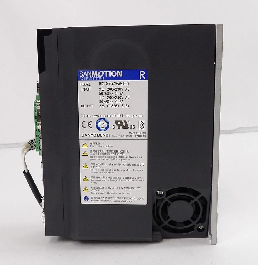 Used Sanyo Denki RS2A03A2HA5A00 Servo Drive AMAT 0190-91489 Working Surplus